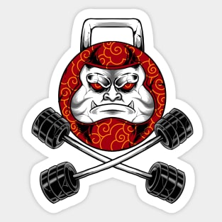 daruma gym Sticker